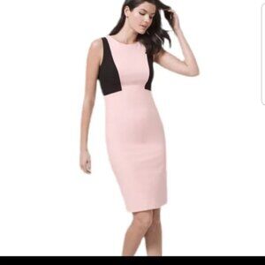 White House Black Market WHBM body perfecting sheath dress 10